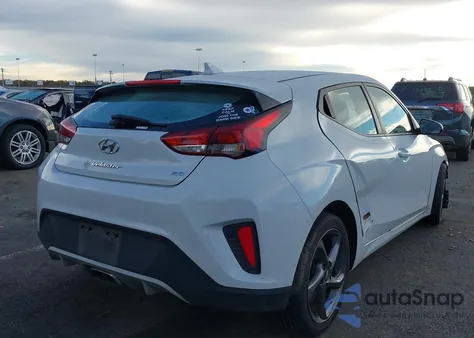 2020 Hyundai Veloster 2.0 from USA, damaged, VIN KMHTG6AF4LU023921